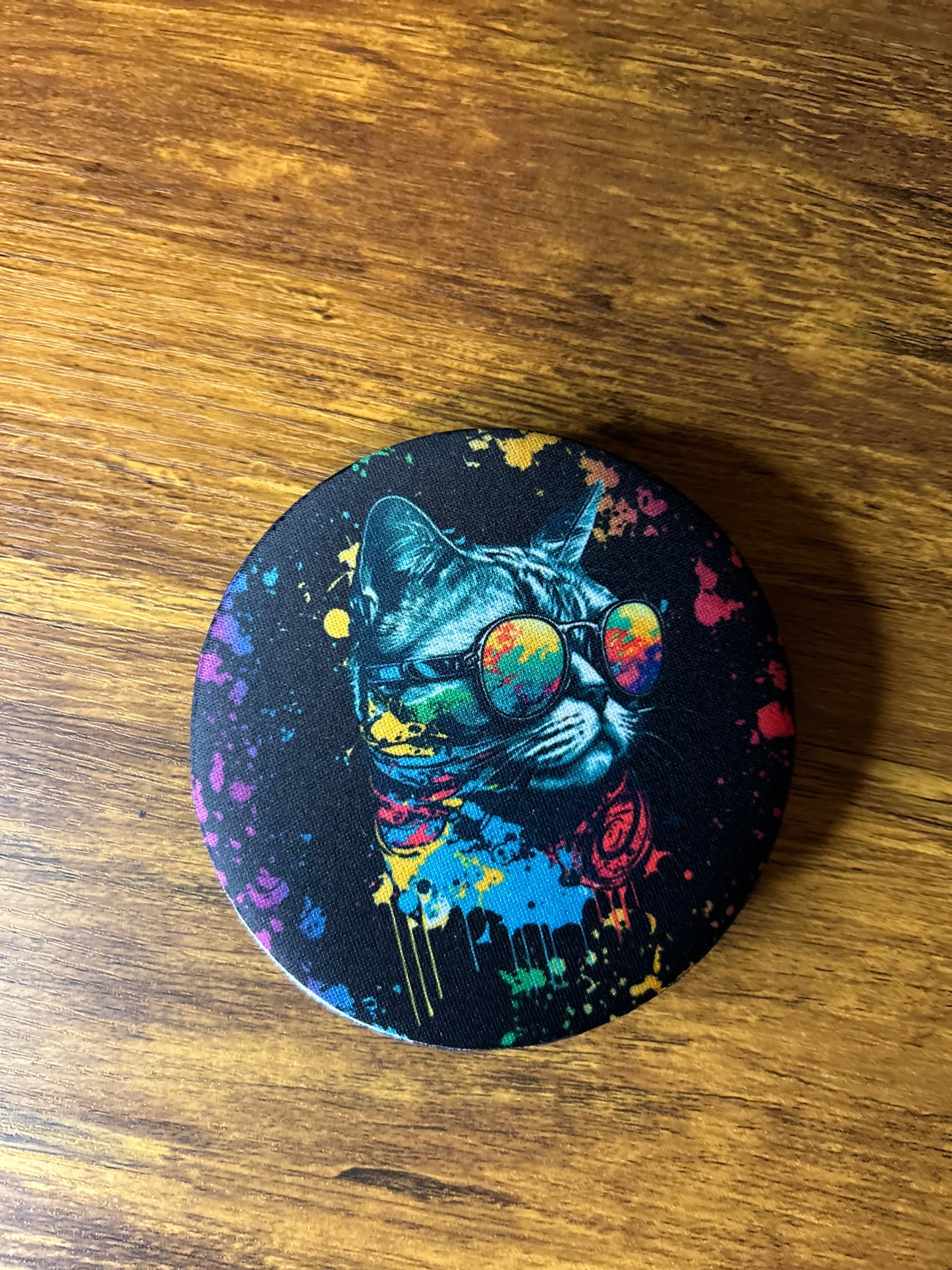 Water color cat Coaster