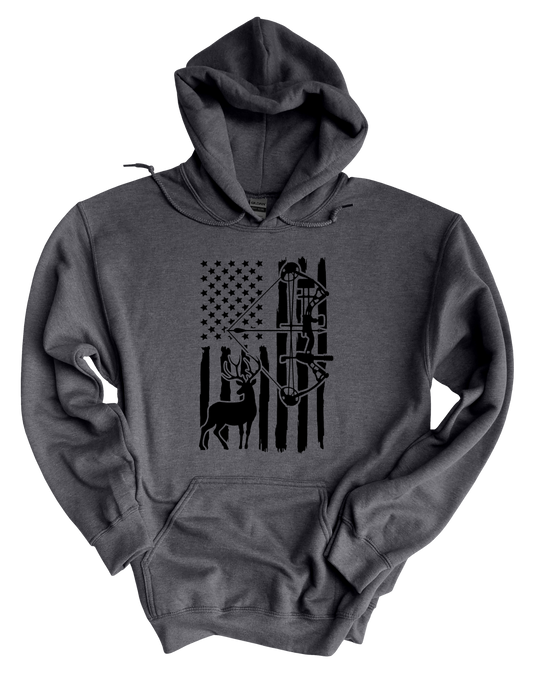 Flag and archery Hoodie