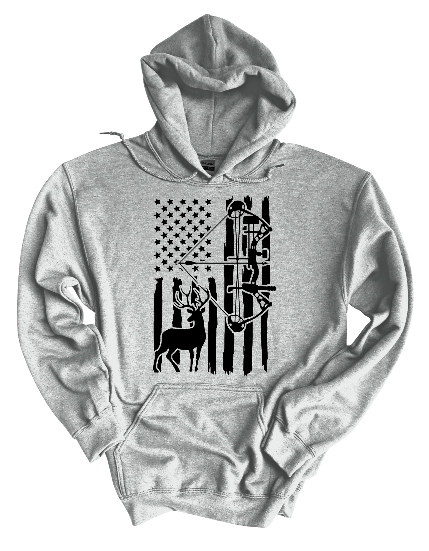 Flag and archery Hoodie