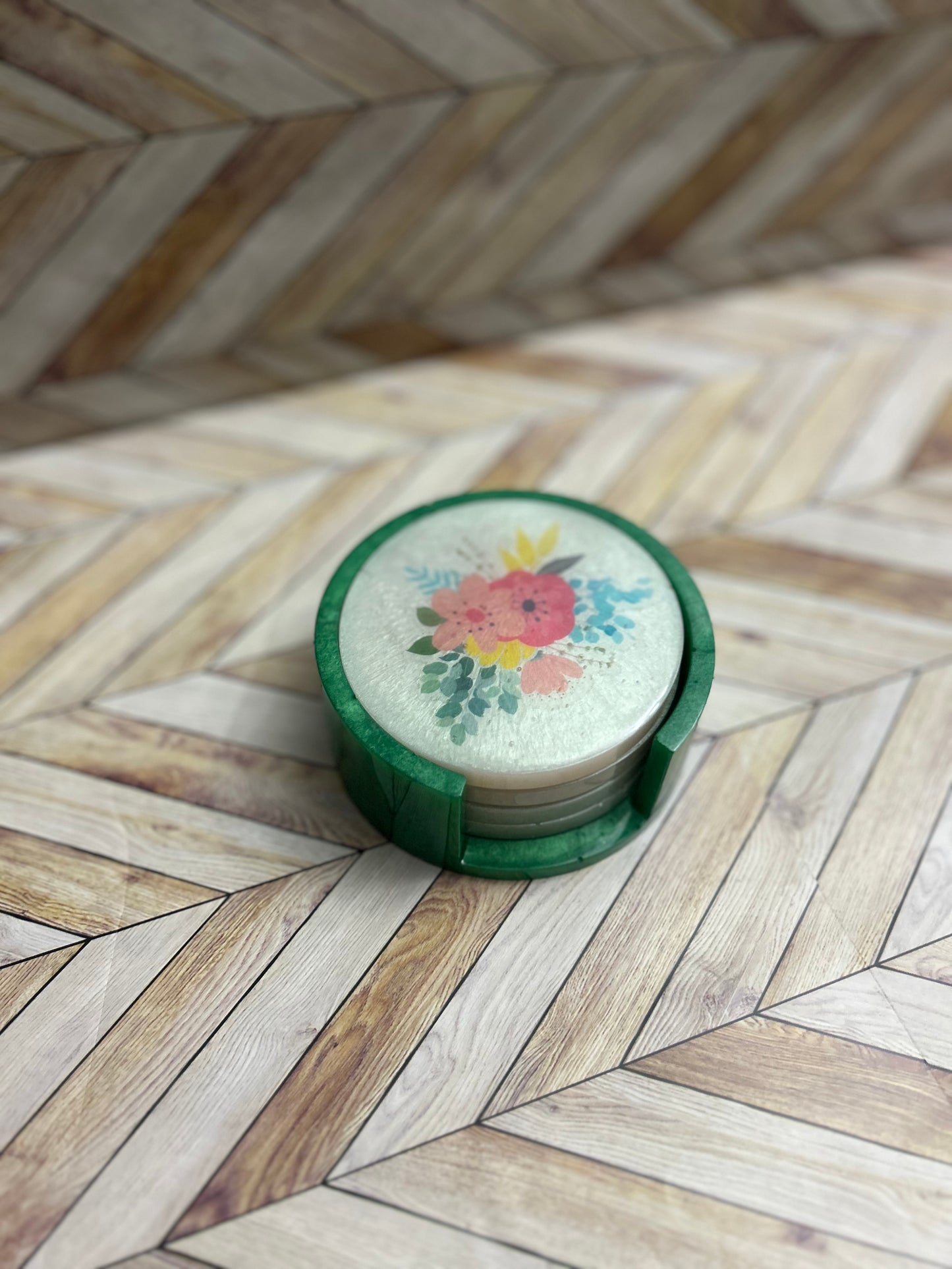 Flower coaster