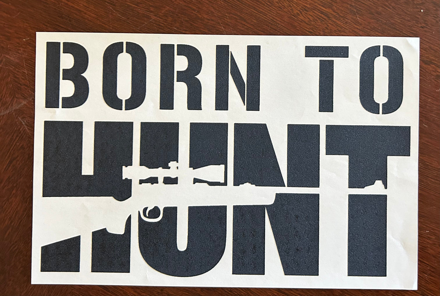 Born to hunt