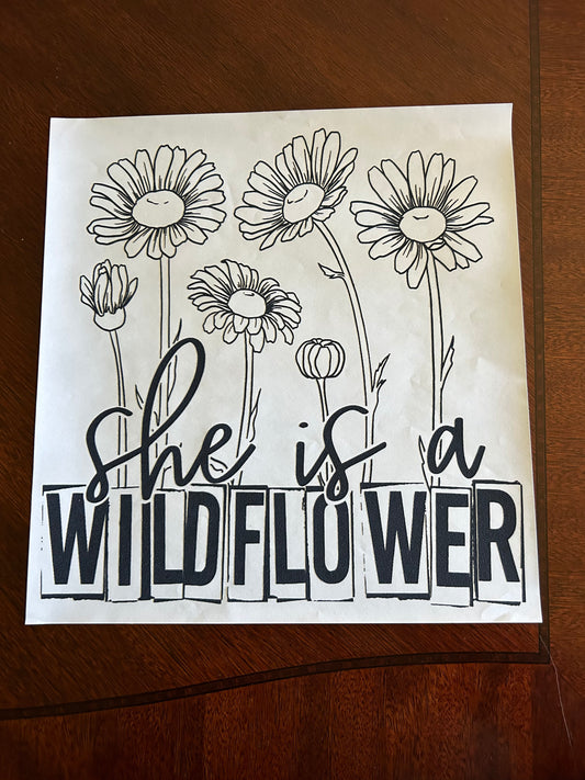 She is a wildflower