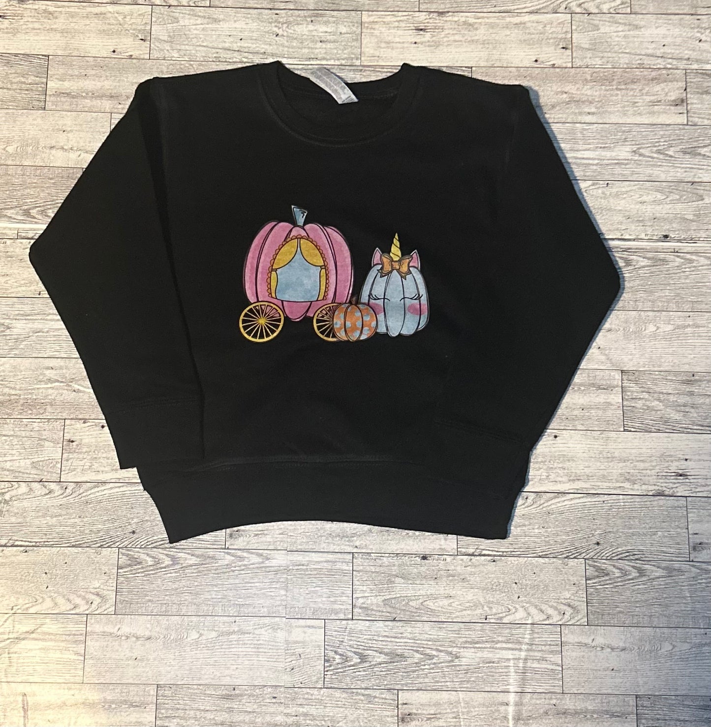 Youth crewneck 5/6 pumpkin