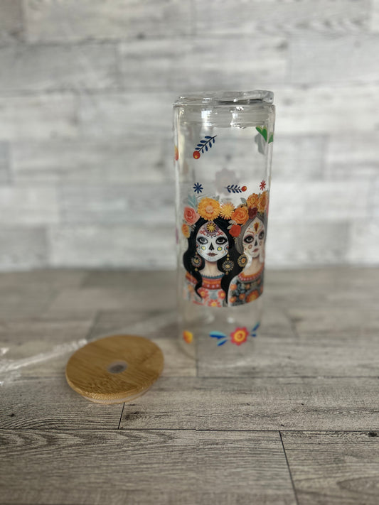 Day of the Dead 20oz glass