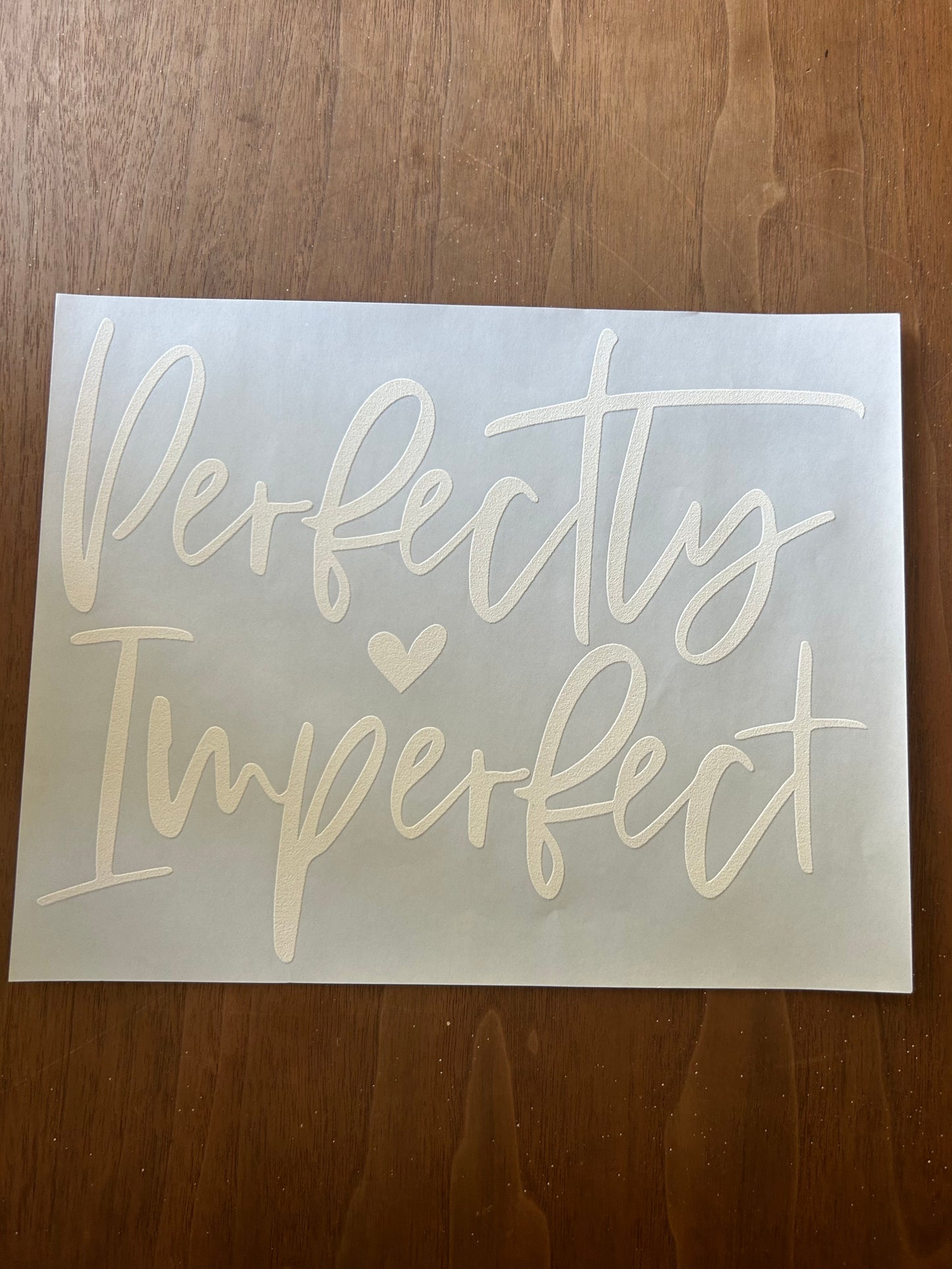 Perfectly-Imperfect