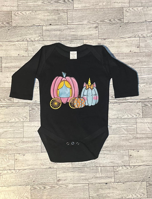 Onesie 12-18 months pumpkins