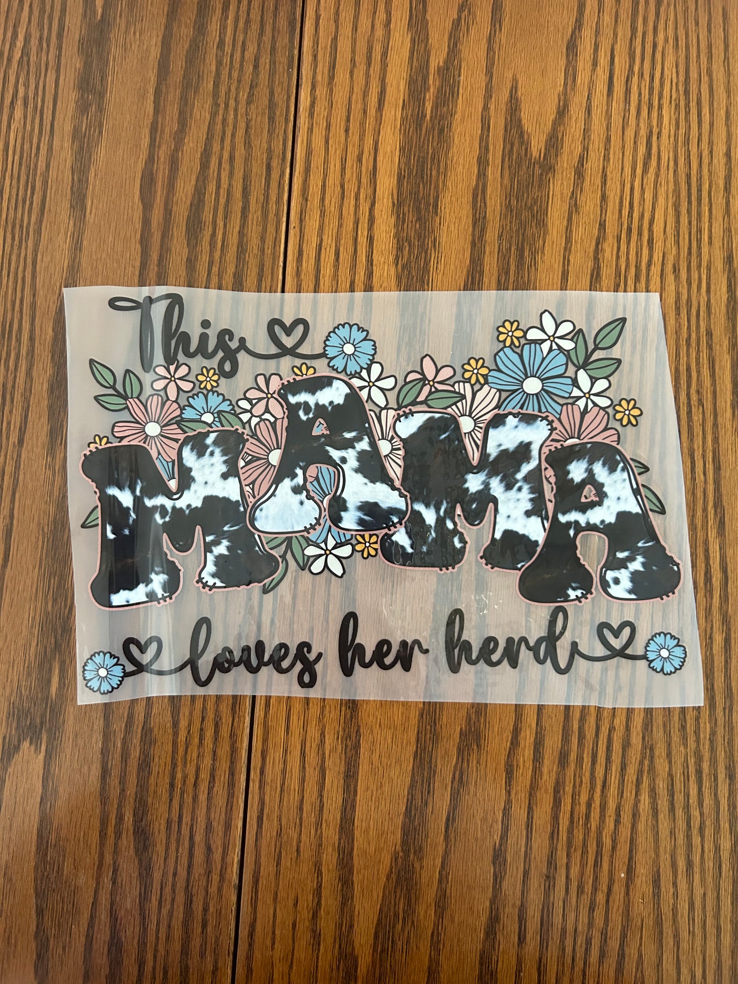This mama loves her herd