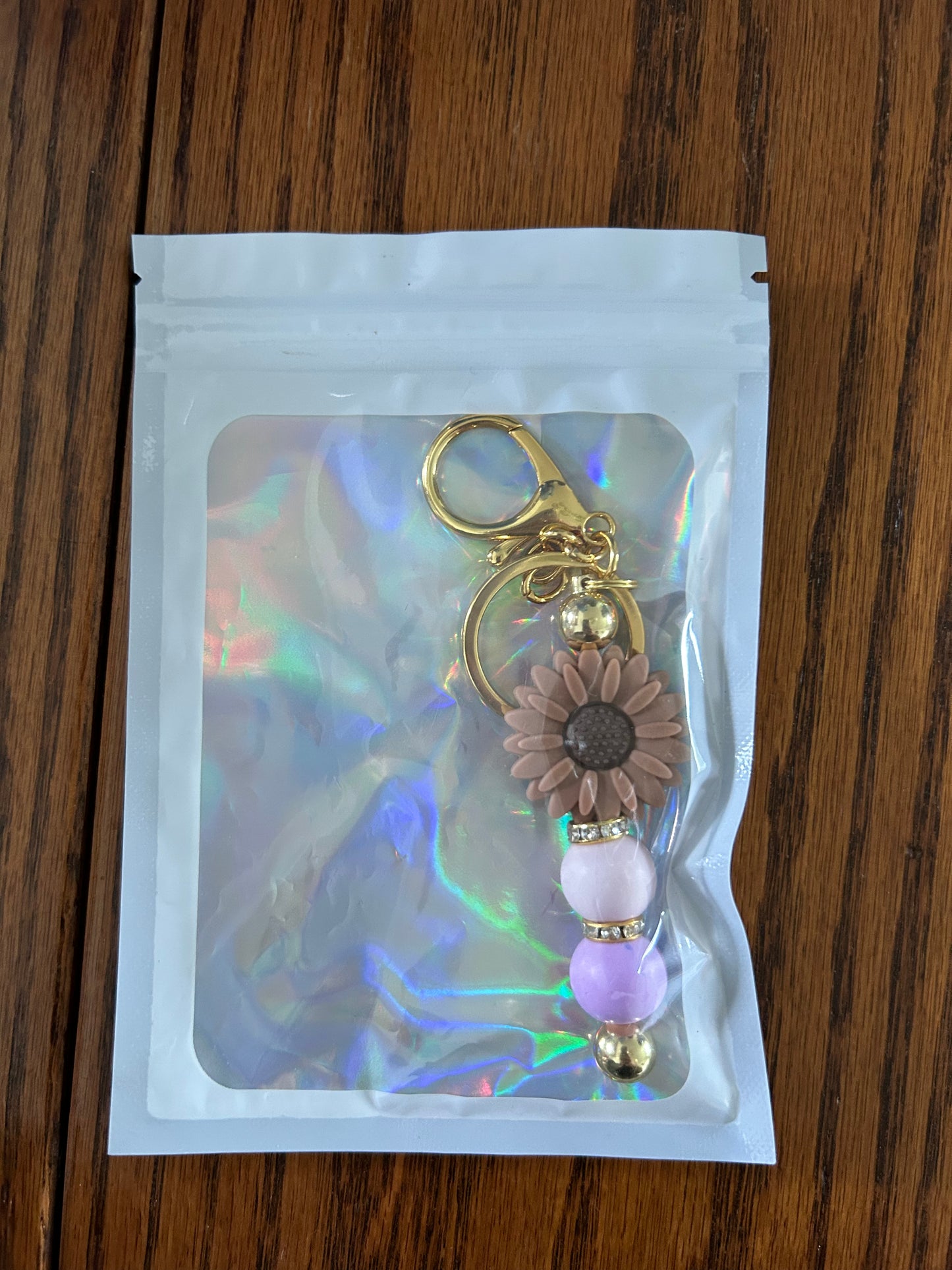 Flower keychain