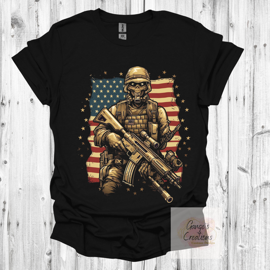 Military T-shirt