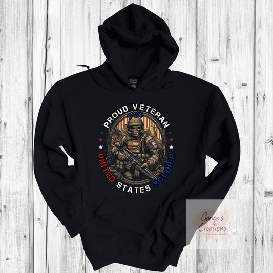 Proud Veteran Hoodie