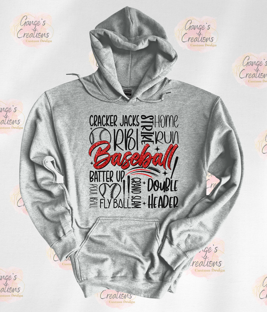 Baseball Hoodie