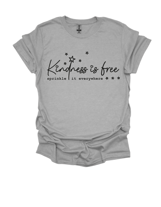 T-shirt kindness is free