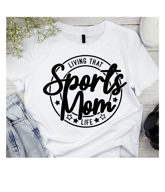 Sports mom T-shirt