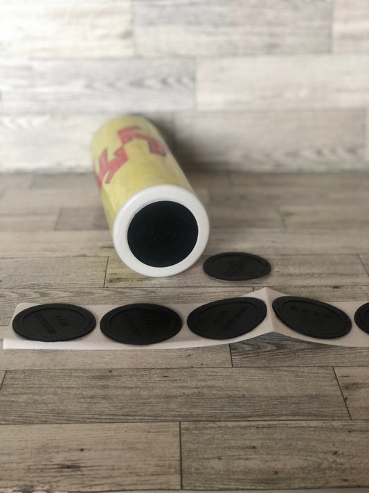 Rubber bottoms for tumblers